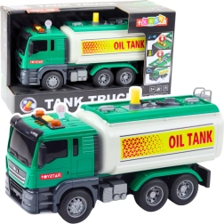 Groene waterwagen met licht en geluiden 1:14