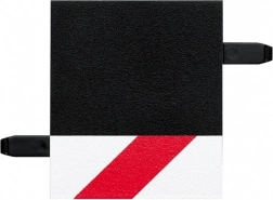 bermrand voor rechte 1/4 voor racebanen CARRERA EVOLUTION, DIGITAL 132 en DIGITAL 124