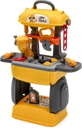 Kinderwerkstatt mit Werkzeug 3-in-1 Baby Mix – Koffer mit 28 Teilen