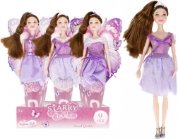 pop in paarse jurk 29 cm