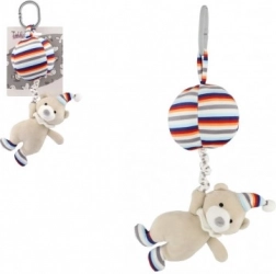 Pluchen Beer met Ballon - Hangend Speeltje 30 cm