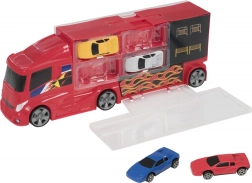 Transport Truck Teamsterz with 4 Toy Cars