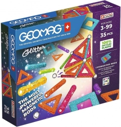 Geomag Glitter – magnetische bouwset 35 delen