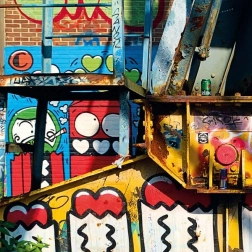 Puzzle carré CURIOSI Amsterdam – motif III, 80 pièces