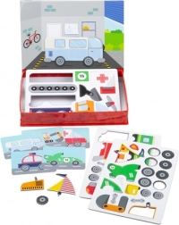 Bigjigs Toys magnetische puzzel monteur