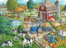 Puzzel Thuis op de Boerderij 60 stukjes RAVENSBURGER