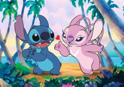 Puzzle TREFL Premium Plus Stitch & Angel 1000 stukjes