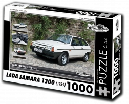 Puzzle RETRO-AUTA : Lada Samara 1300 de 1989 - 1000 pièces