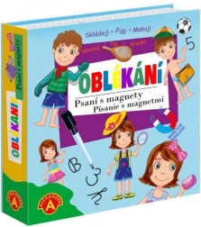 Schrijven met magneten - aankleden