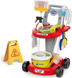 kinder schoonmaakkar met accessoires 55 cm