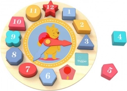 Houten klok met Disney-thema