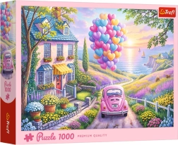 Puzzle 1000 pieces – Romantic Ride – Trefl