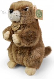 Marmotte en peluche 23 cm éco-responsable