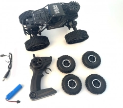 Dubbele terreinwagen 1:16