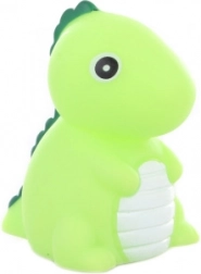 Dinosaurus die in water licht geeft