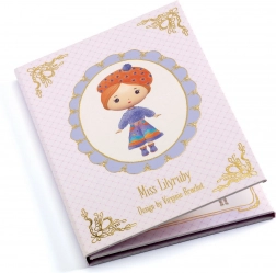 DJECO Tinyly verplaatsbare stickers Miss Lilyruby