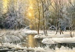 Norimpex diamant schilderen – bos met een eenzame hut 30 × 40 cm