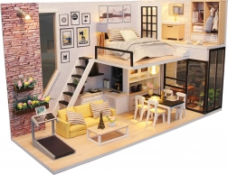Miniatuur poppenhuis Gelukshuis van 2Kids Toys