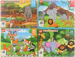 Puzzel dieren 24 stukjes