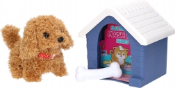Interactive Puppy with Doghouse 15 cm