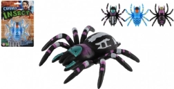 Araignée rampante pour vitre en plastique 8 cm