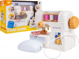kindernaaimachine met accessoires – wit
