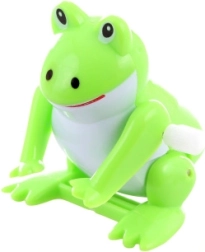 Grenouille à remonter sauteuse – jouet en plastique pour enfants