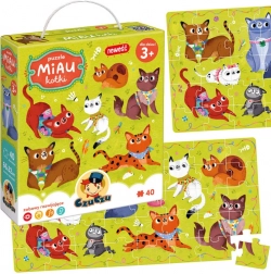 CzuCzu puzzel MIAU kitten 40 stukjes