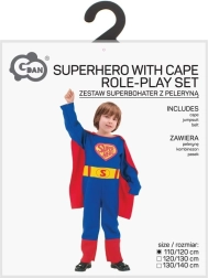 Superheldenkostuum voor kinderen 110–120 cm