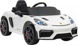 Elektrische kinderauto Porsche 718 Spyder RS – Wit