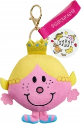 Plush Keychain LITTLE MISS PRINCESS – pink charm for keys and bag
