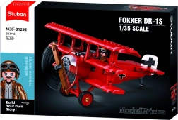 Sluban Model Bricks Driedekker Fokker DR-1