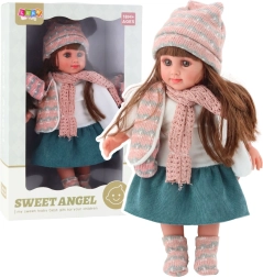 Poupée SWEET ANGEL en tenue d’hiver 36 cm