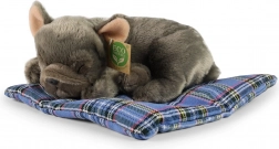 Rappa Plush Dog Lying ECO-FRIENDLY