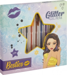 Set gelpennen in verschillende kleuren