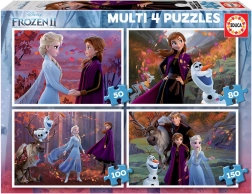 Educa Puzzle La Reine des neiges 2, 4 en 1