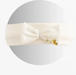 Children's Organic Cotton Headband New Baby Olives