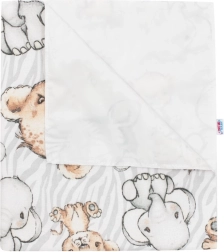 Waterproof Flannel Changing Mat New Baby Zoo