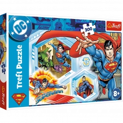 Puzzel 300 stukjes – onvernietigbare SUPERMAN van Trefl
