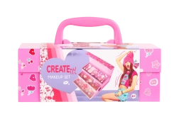 Coffret cosmétique à trois étages CREATE IT! pour enfants