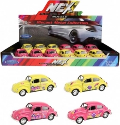 Metallmodell WELLY VOLKSWAGEN Beetle 1:32 mit Rückzugantrieb