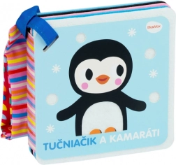 Boekje voor de kinderwagen Pinguïn en vrienden