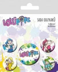 Set Lollipopz-badges