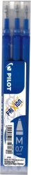 Navulpatronen PILOT FriXion 0,7 mm – blauw, 3 stuks