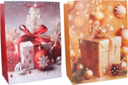 Cadeautas XXL 72 × 50 × 18 cm – kerstmotief
