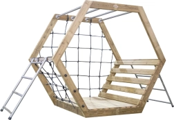 Wooden hexa playground xxl classic world edu