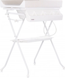 Babybad met aankleedkussen en standaard Aqua Friends Chipolino