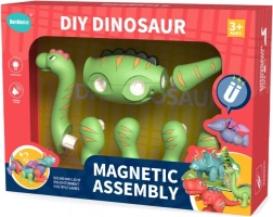 Brachiosaure magnétique pliable pour enfants
