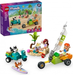 Lego Friends avontuur met surfende hondjes en scooter