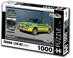 Puzzel Retro-Auto’s Škoda 130 RS 1000 stukjes